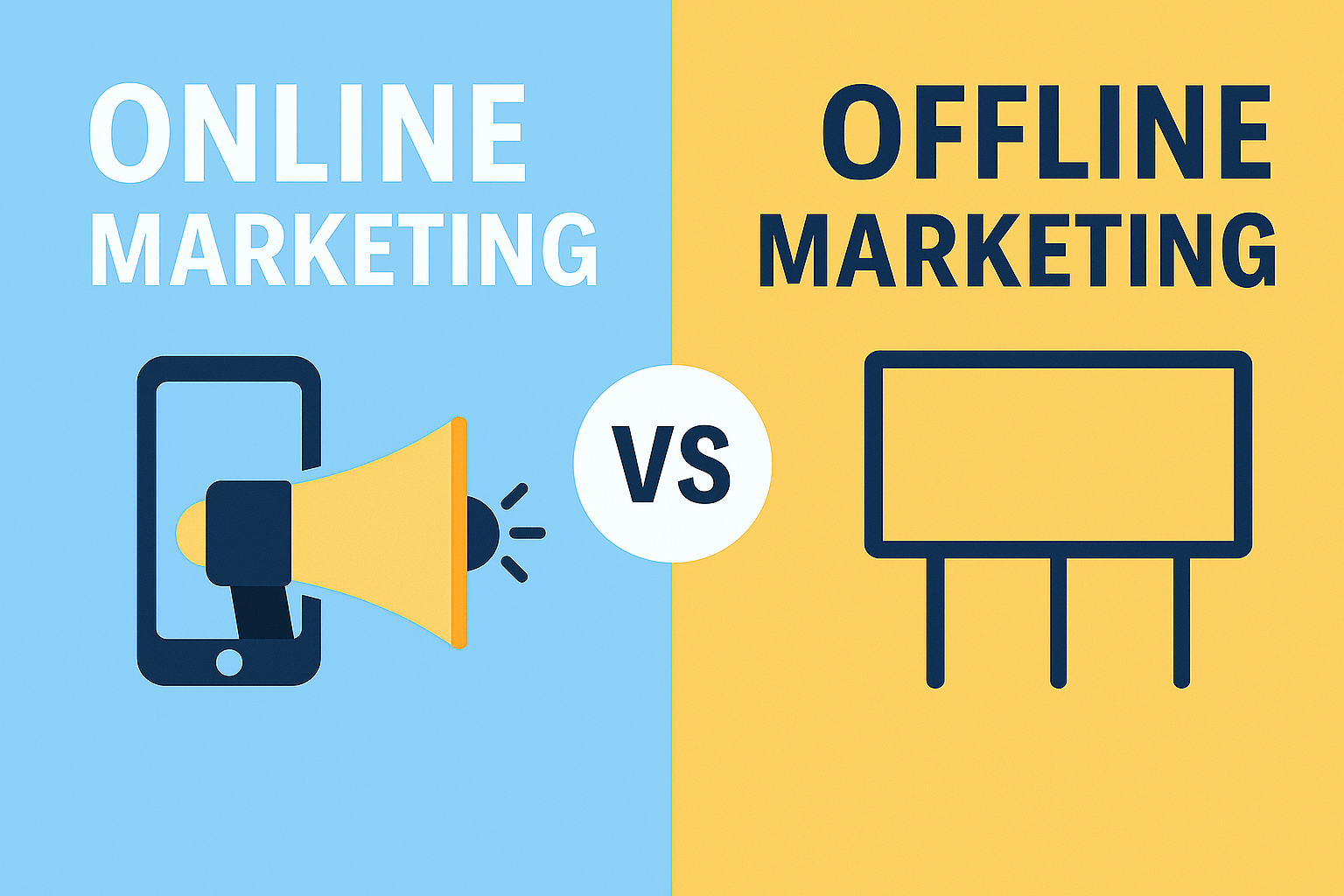Online Marketing Vs. Offline Marketing